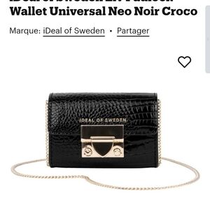 Black Croco Wallet